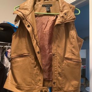 Brown vest